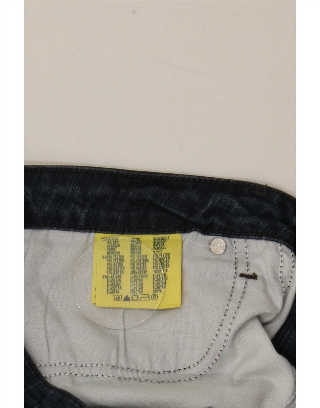 Wrangler Dame Bootcut Jeans W34 L30 Marineblå Bomuld