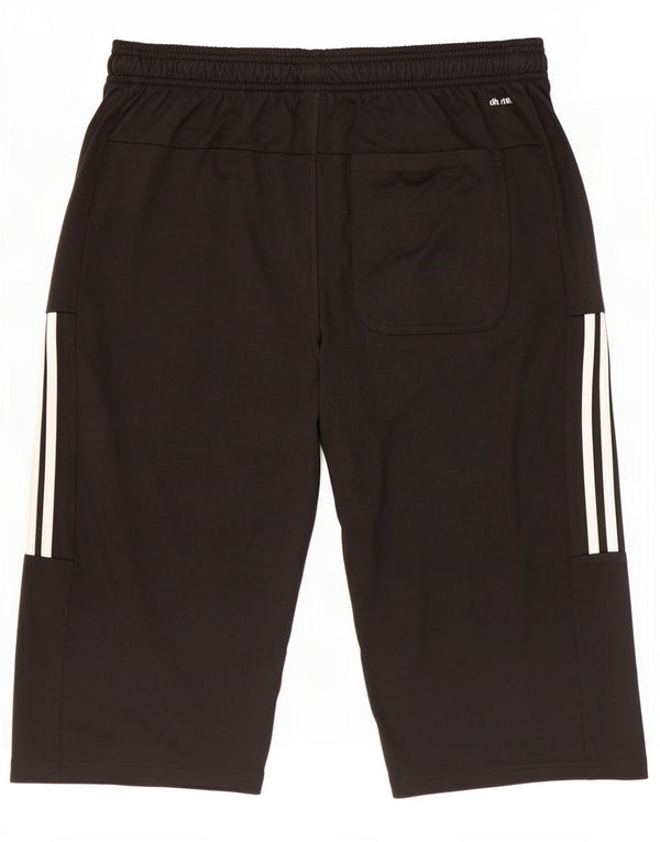 Adidas Herre Climalite Bermuda Sportshorts Large Sort Polyester