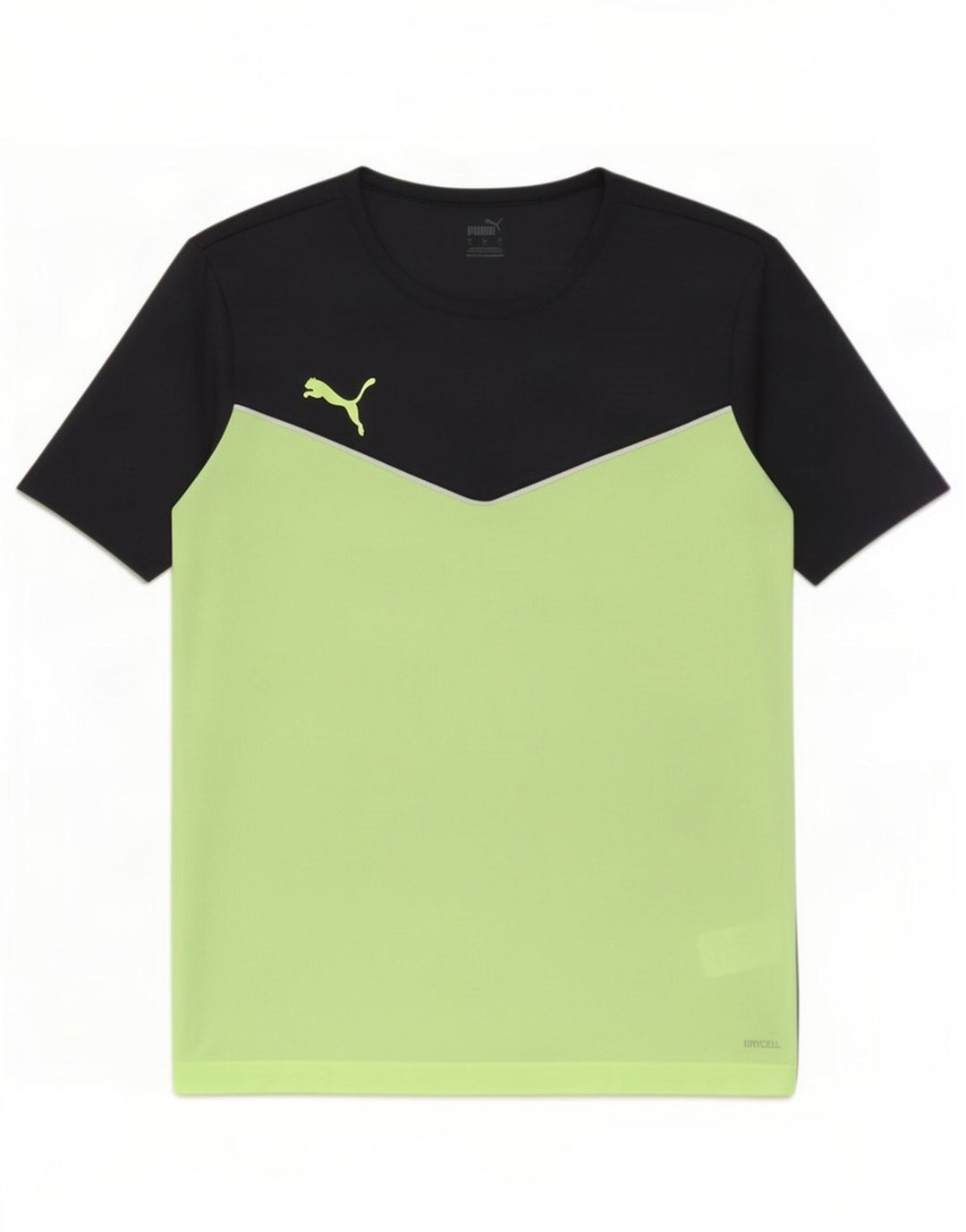 Puma Herre T-Shirt Top Stor Sort Colourblock Polyester