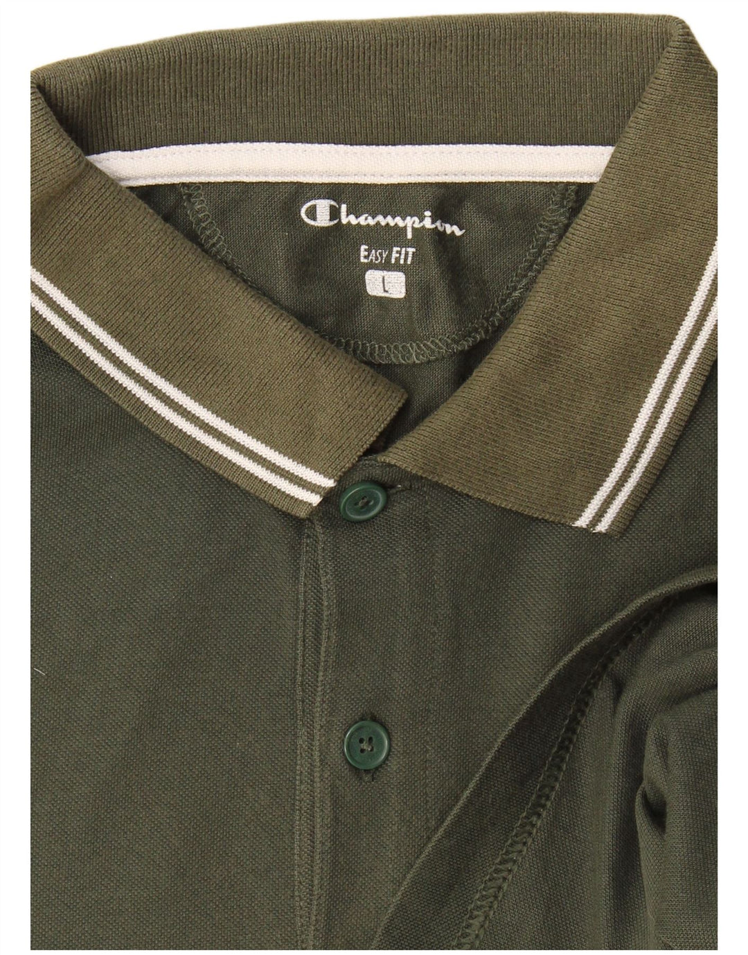Champion Herre Easy Fit Polo Shirt Large Khaki