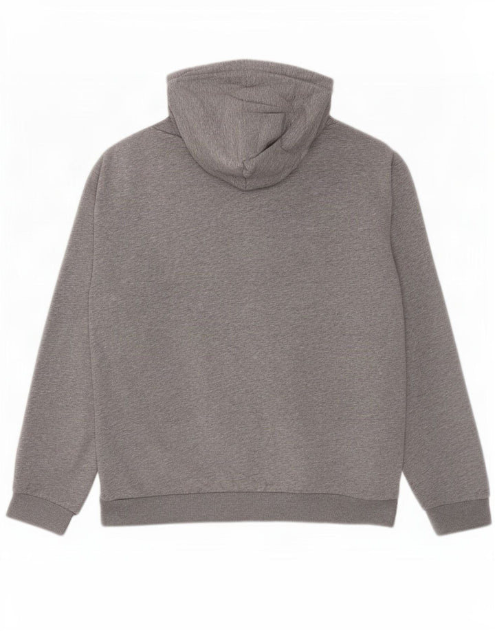 Adidas Herre hættetrøje Jumper Medium Grey Flecked Bomuld