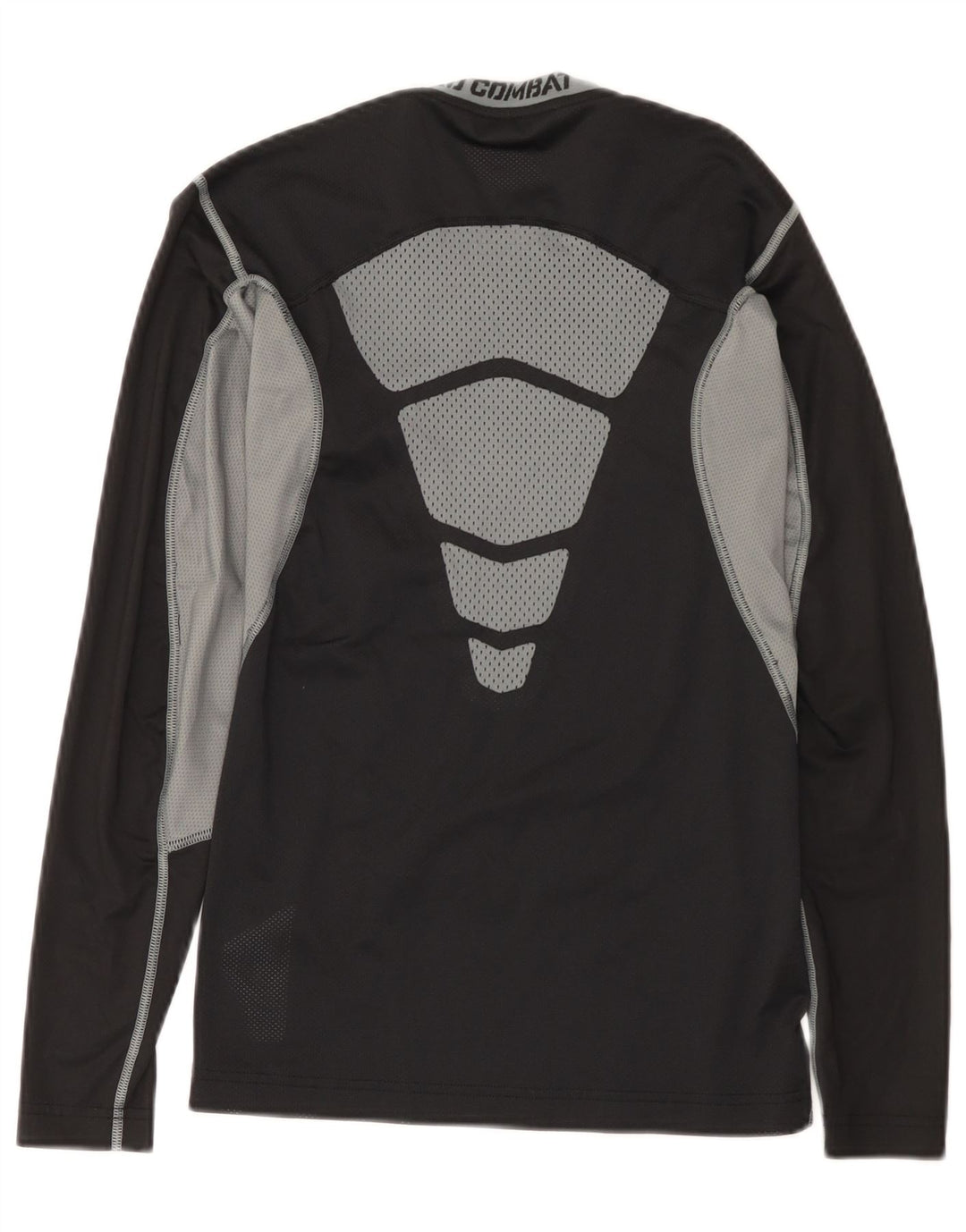 Nike Herre Dri Fit Top Langærmet Lille Sort Colourblock Polyester