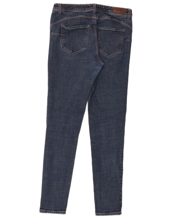 Benetton Dame Skinny Jeans W31 L30 Marineblå Bomuld
