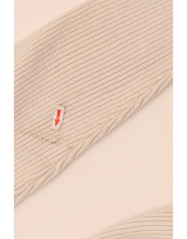 Zara Dame Langærmet Jumper Dress UK 8 Small White