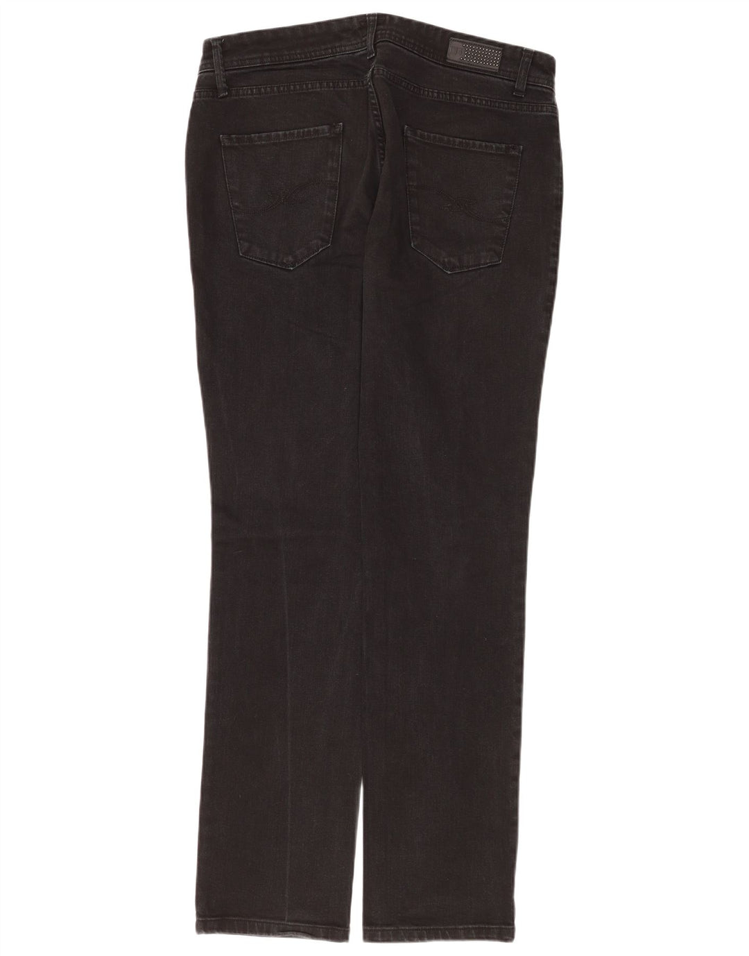Trussardi Dame Slim Jeans W31 L33 Sort Bomuld