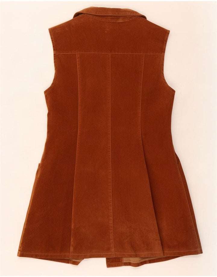 Avant Dame Ruskind Gilet UK 12 Medium Brown