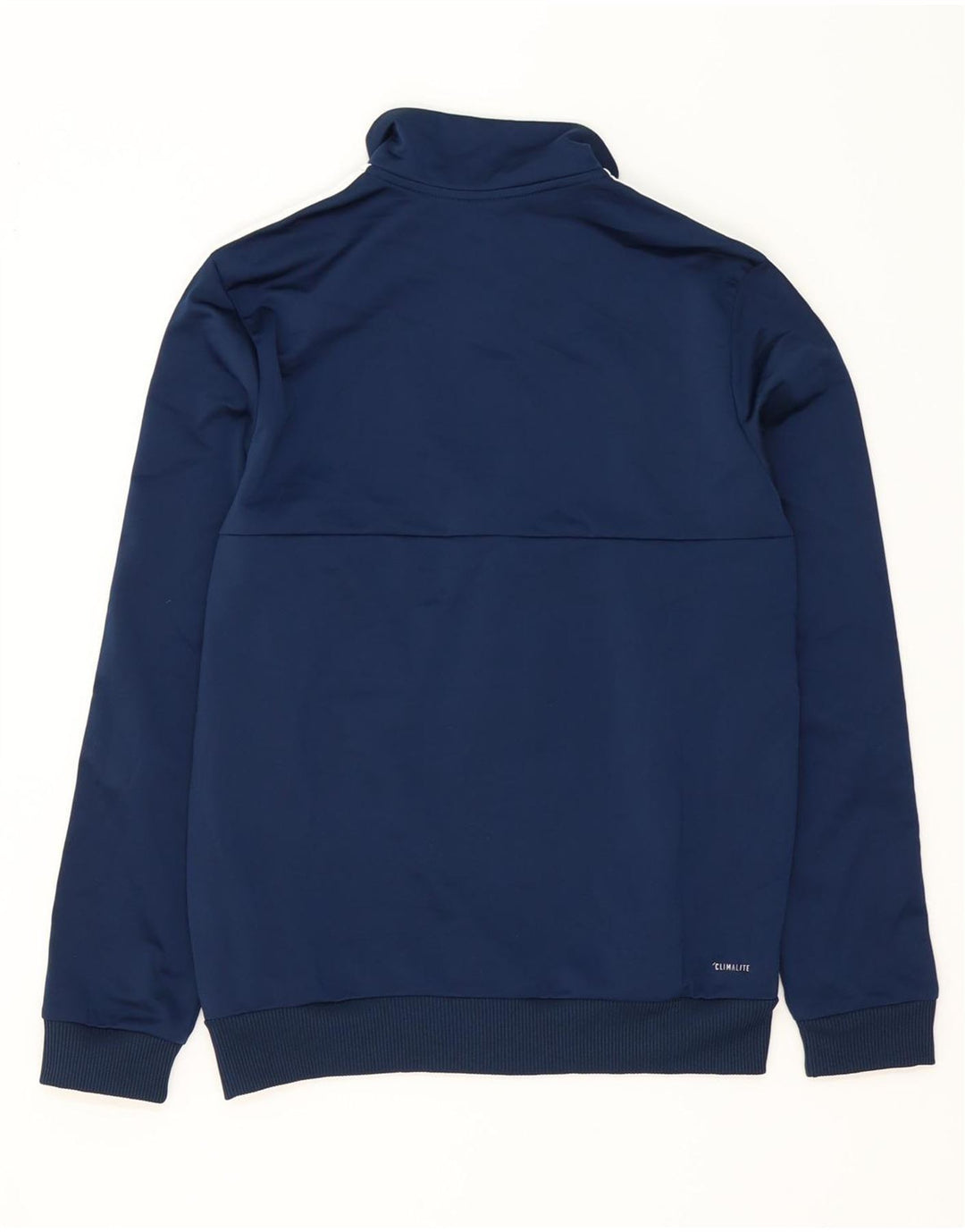 ADIDAS drenge Climalite træningsdragt topjakke 13-14 år marineblå polyester
