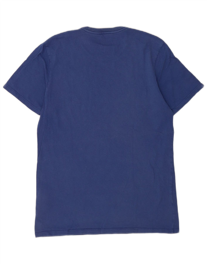 Levi's Herre grafisk T-shirt top lille blå bomuld