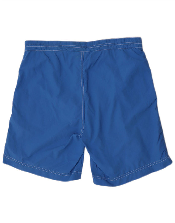 Asics Herre Grafiske Chino Shorts XL W36 Blå Colourblock Polyamid