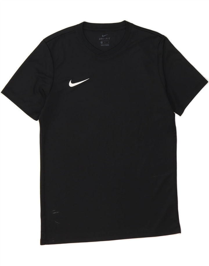 NIKE Mens Dri Fit T-Shirt Top Medium Black Vintage Nike and Second-Hand Nike from Messina Hembry 