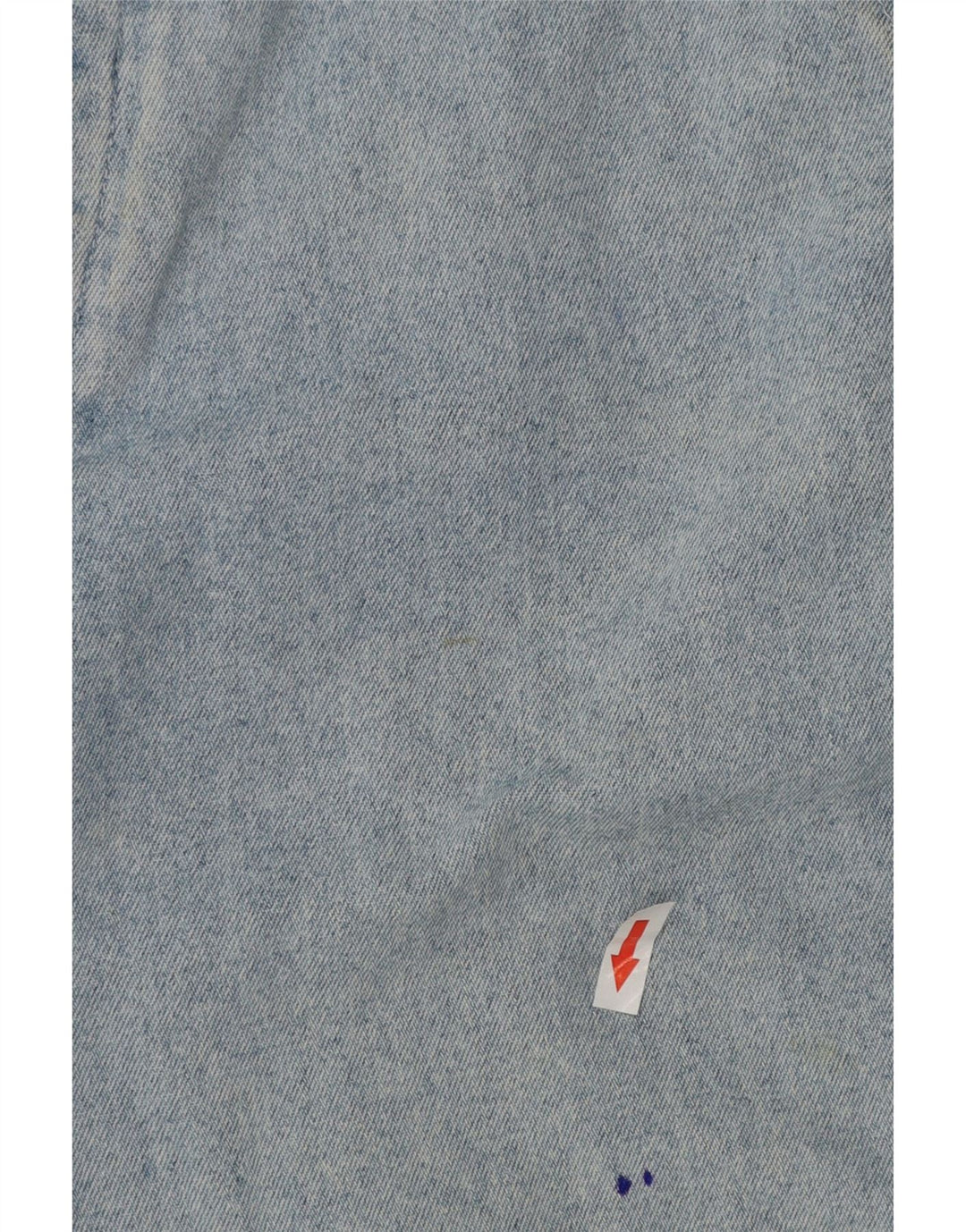 Rifle Dame Dungarees Denim Shorts W36 XL Blå