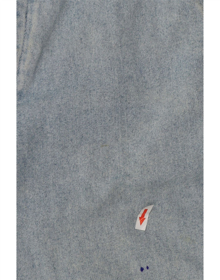 Rifle Dame Dungarees Denim Shorts W36 XL Blå