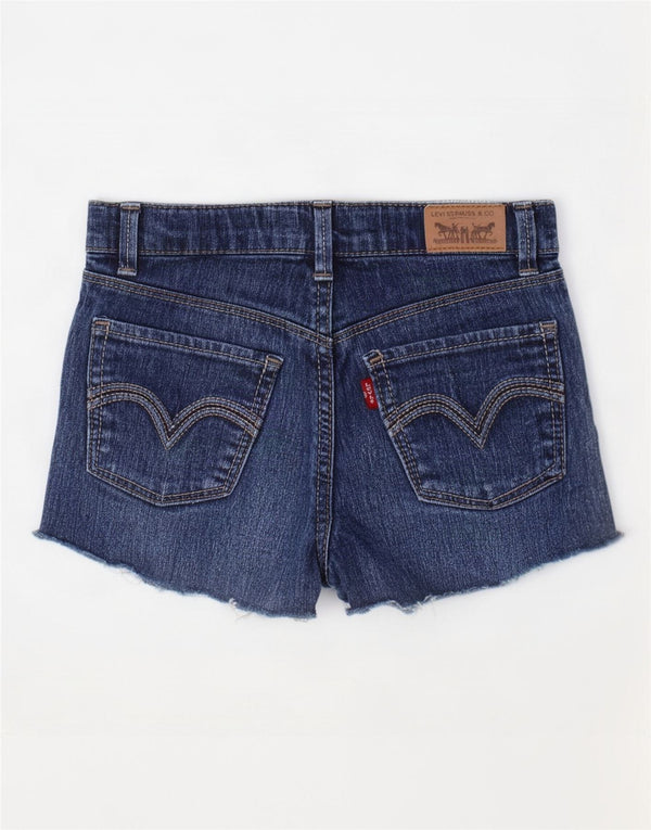 Levi's Girls Denim Shorts 5-6 år W20 Blue Ramie