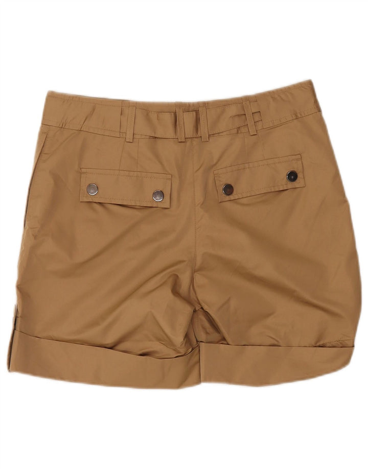 Massimo Dutti Dame Cargo Shorts EU 40 Medium W30 Beige Polyester