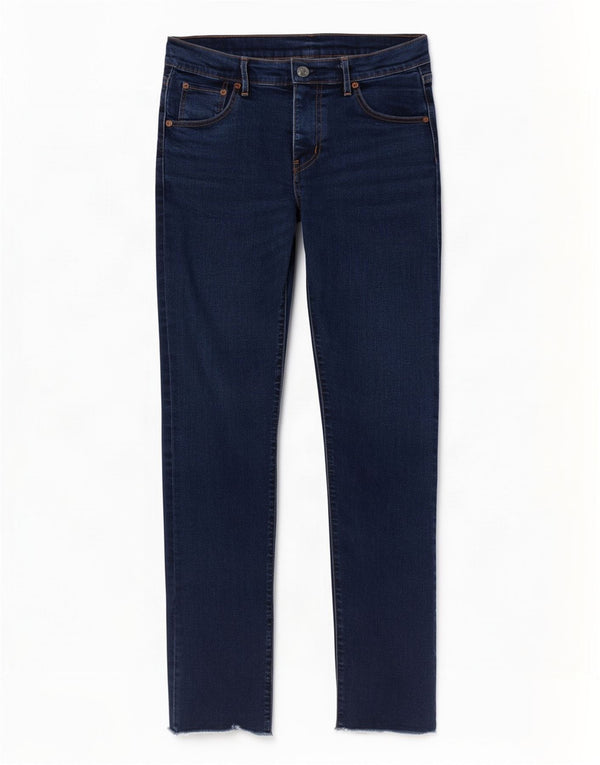 Levi's Skinny Jeans til kvinder W28 L29 Marineblå bomuld