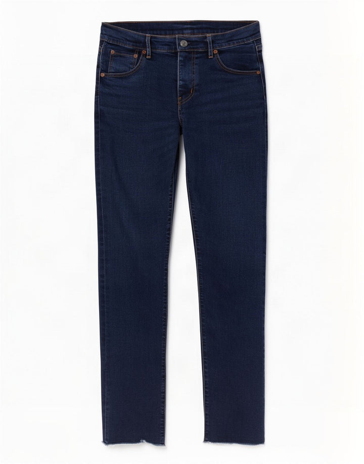 Levi's Skinny Jeans til kvinder W28 L29 Marineblå bomuld