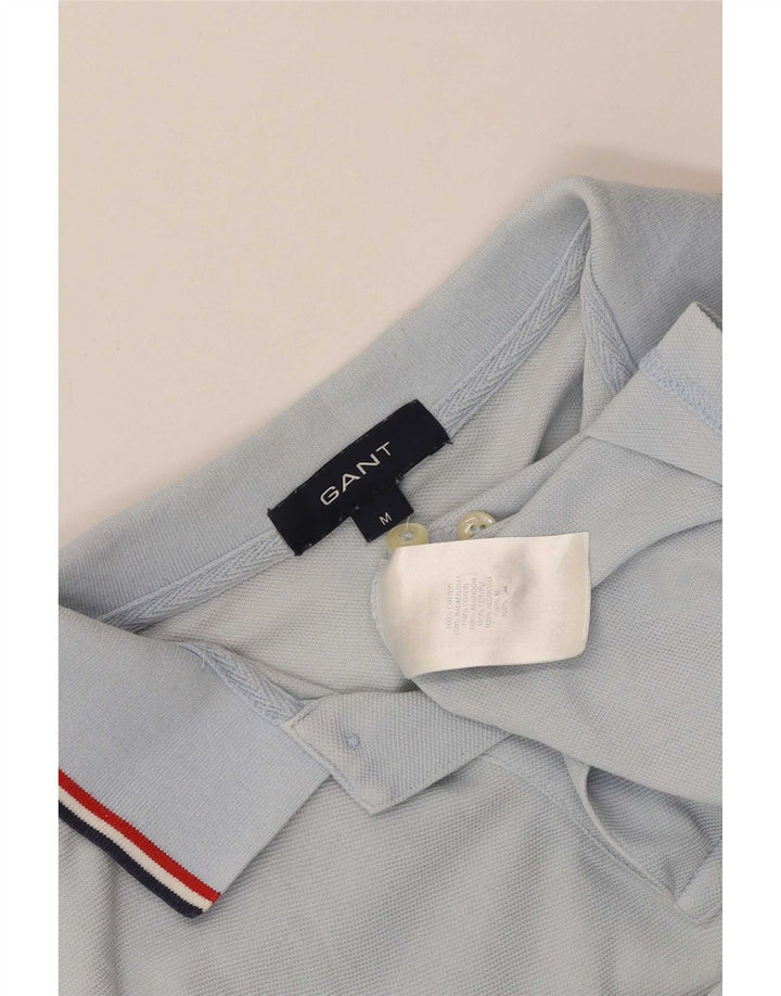 Gant Poloshirt til mænd Medium Blue Cotton