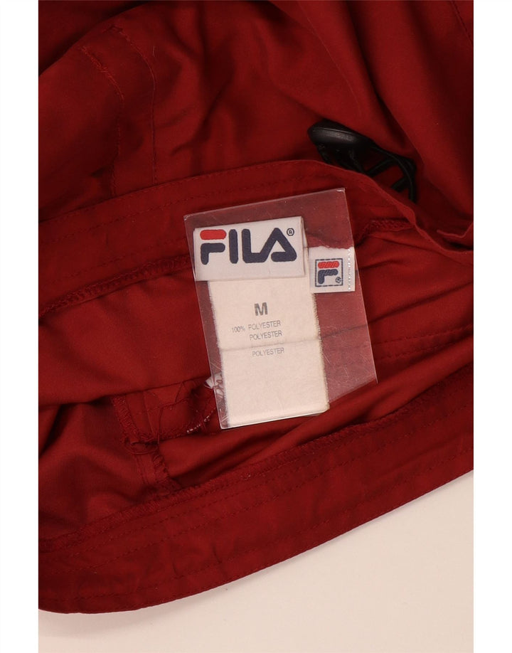 Fila Dame Lige Vandtætte Bukser Medium W30 L31 Rød Polyester