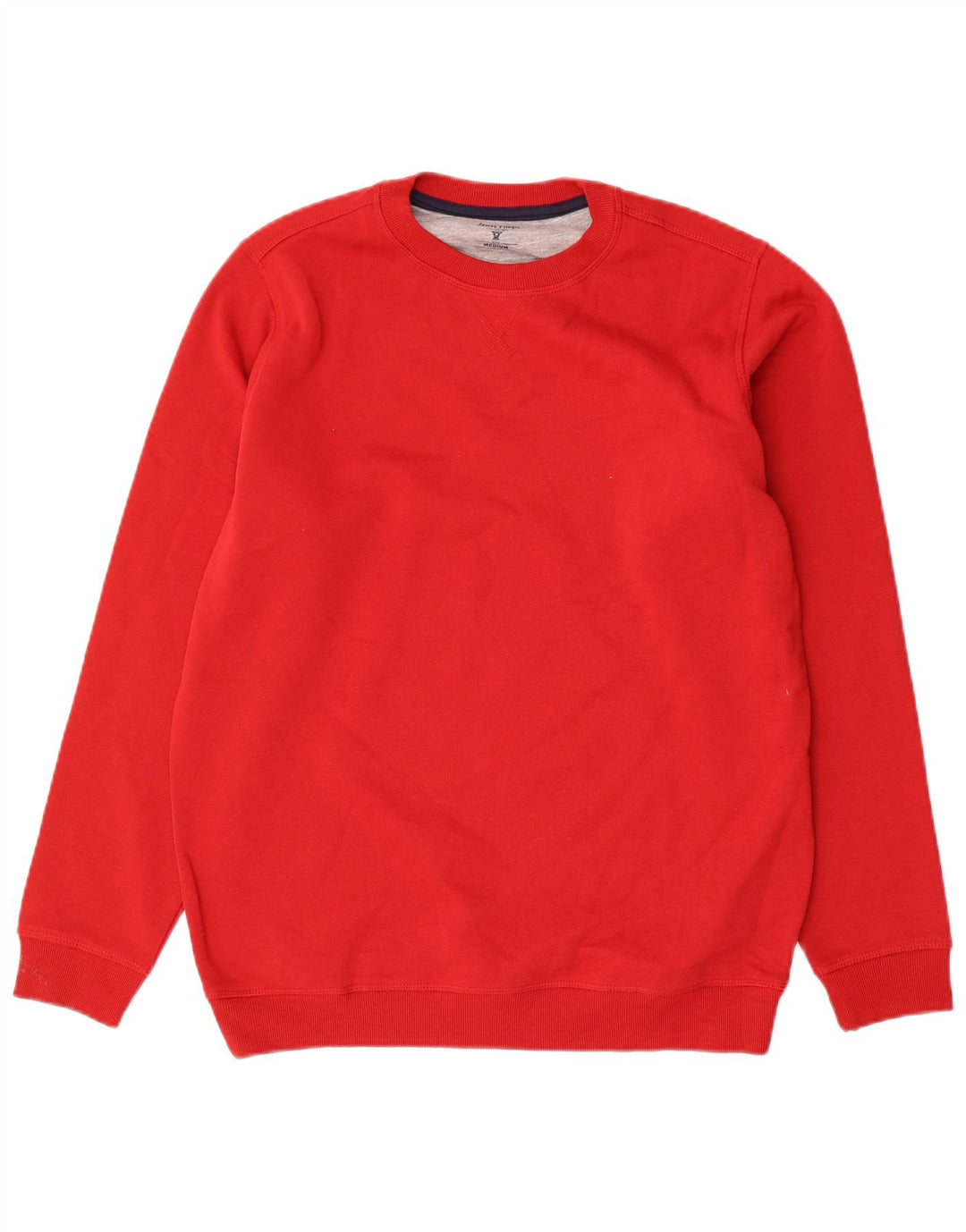 James Pringle Herre Sweatshirt Jumper Medium Rød Bomuld