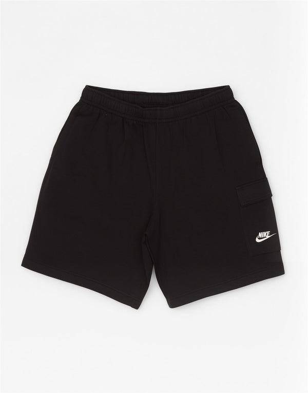 Nike Herre Cargo Sportshorts Large Sort Bomuld Sports