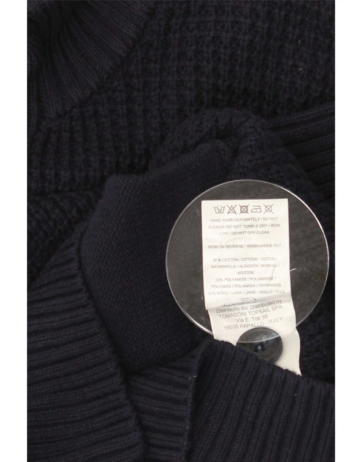 North Sails Herre Cardigan Sweater Medium Marineblå Bomuld
