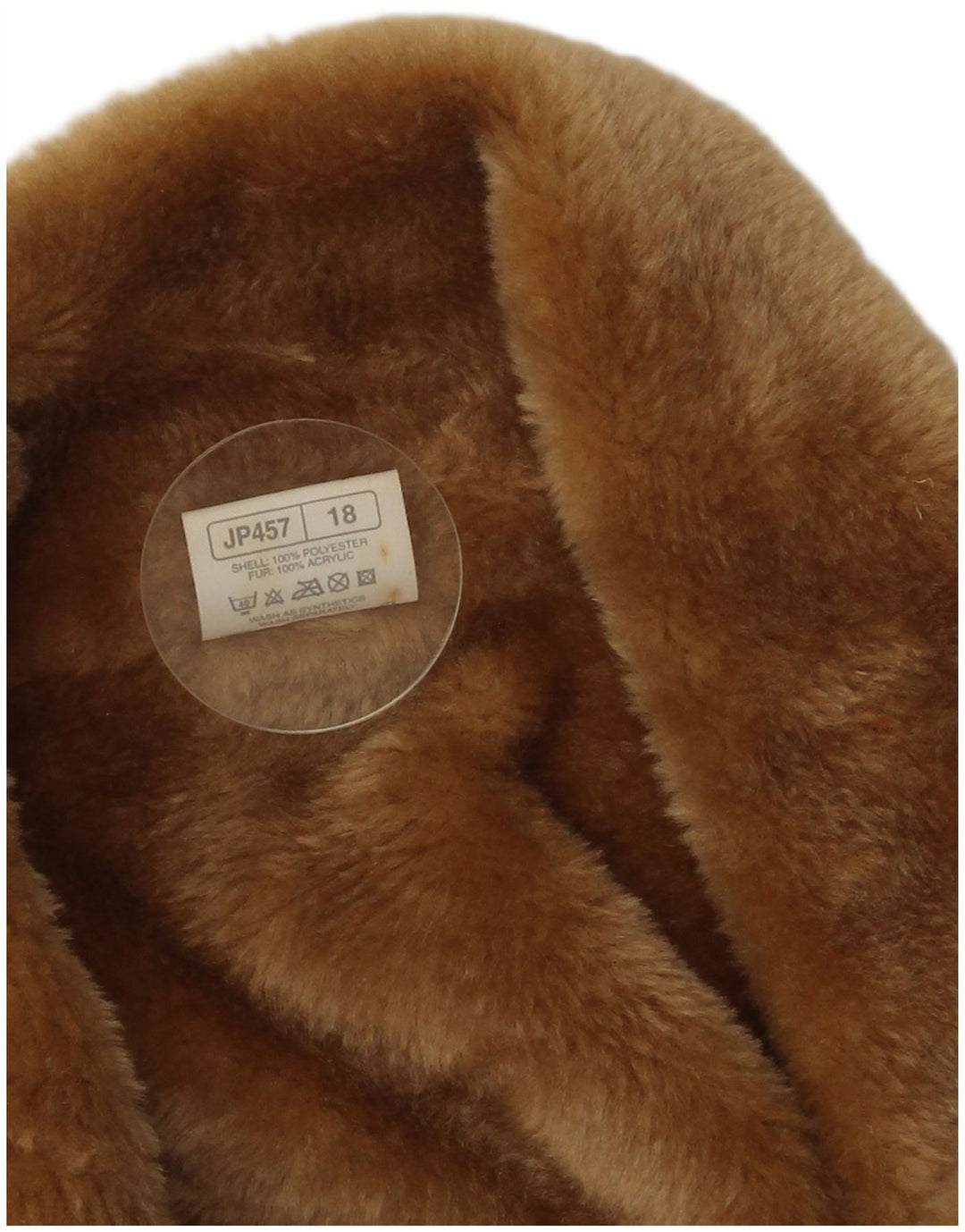 Classics Sherpa Overfrakke til kvinder UK 18 XL Beige Polyester