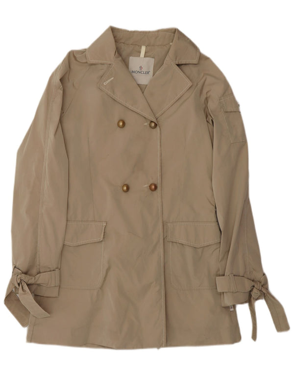 MONCLER Pige Trench Coat 13-14 År Beige Polyester Klassisk
