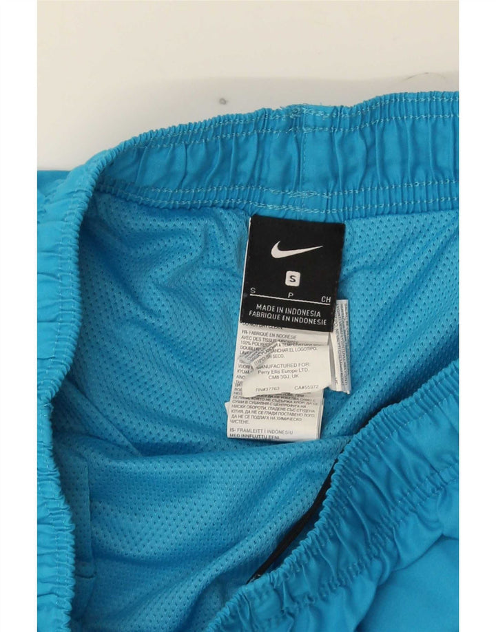 Nike badeshorts til mænd, små blå polyester