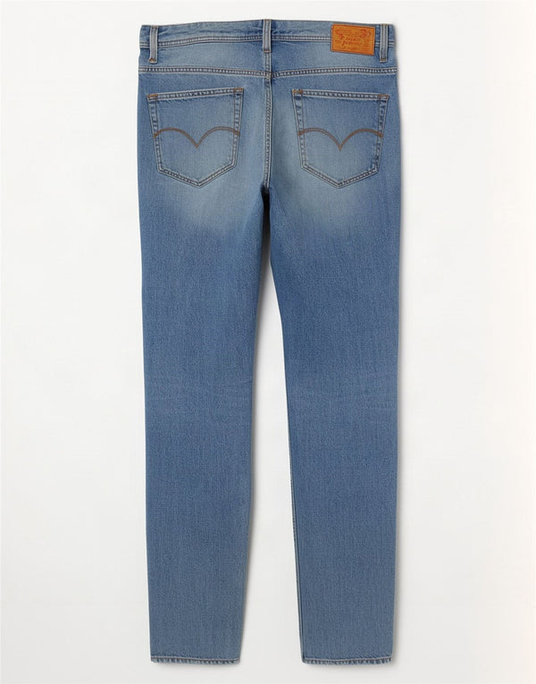 Diesel Herre Safado Regular Slim Straight Jeans W34 L32 Blå Bomuld