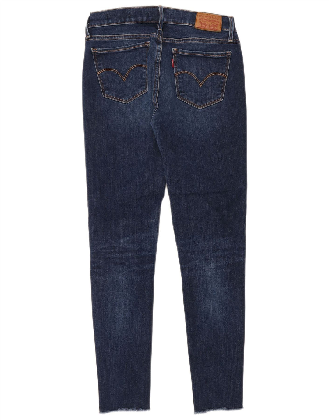 Levi's Dame 710 Super Skinny Jeans W27 L28 Marineblå