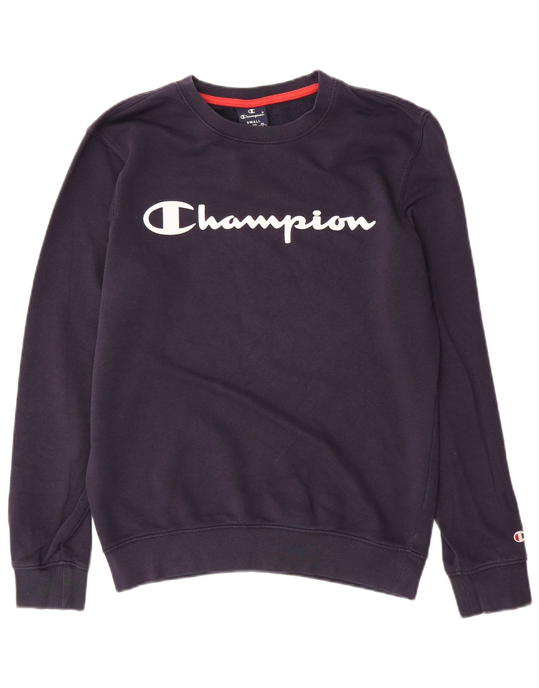 Champion Herre grafisk sweatshirt Jumper lille marineblå bomuld