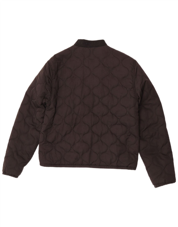 Vans Herre Quiltet jakke UK 40 Large Black Polyester