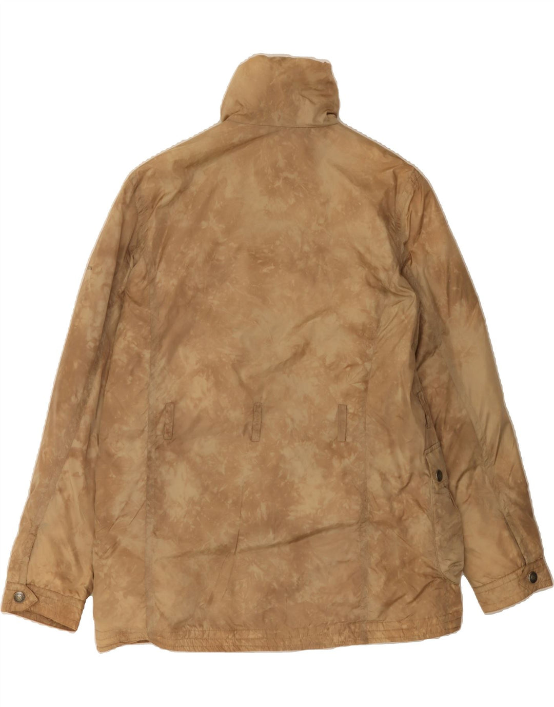 CALVIN KLEIN JEANS Mens Windbreaker Jacket UK 40 Large Beige Tie Dye Vintage Calvin Klein Jeans and Second-Hand Calvin Klein Jeans from Messina Hembry 