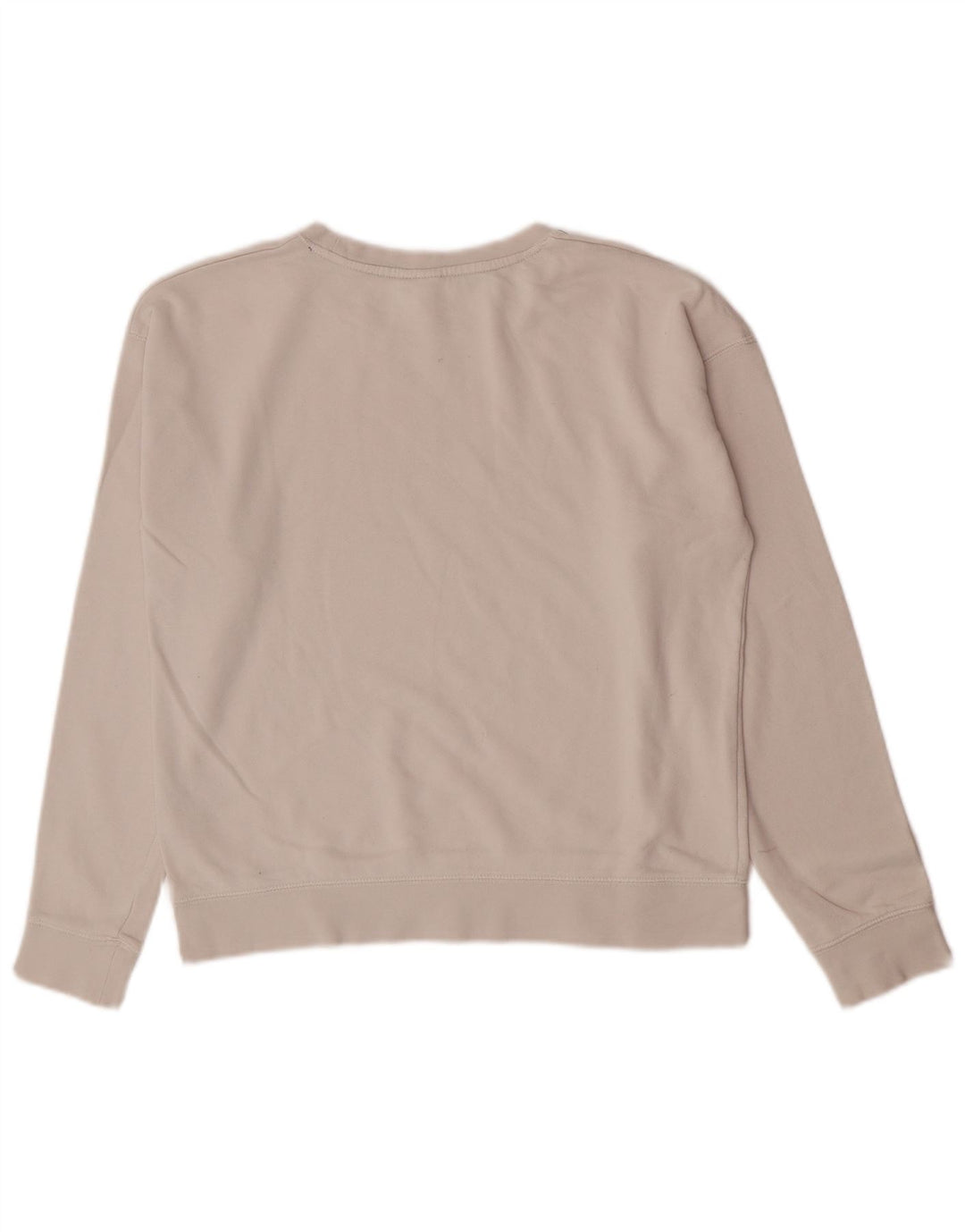 Vans Dame Grafisk Sweatshirt Jumper UK 10 Small White Bomuld