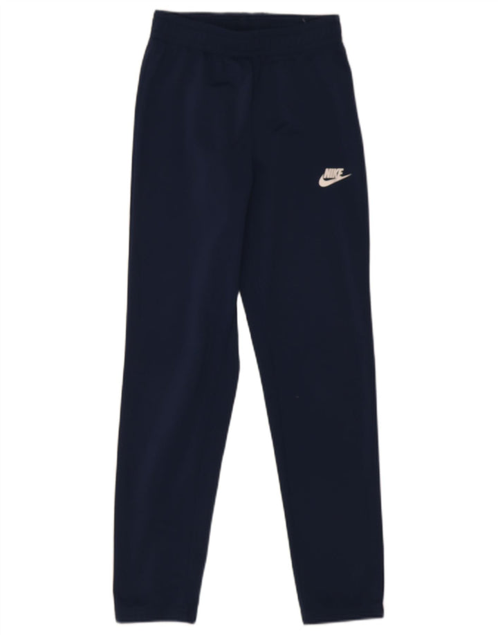 Nike Træningsdragtsbukser til drenge 10-11 år Medium Navyblå polyester