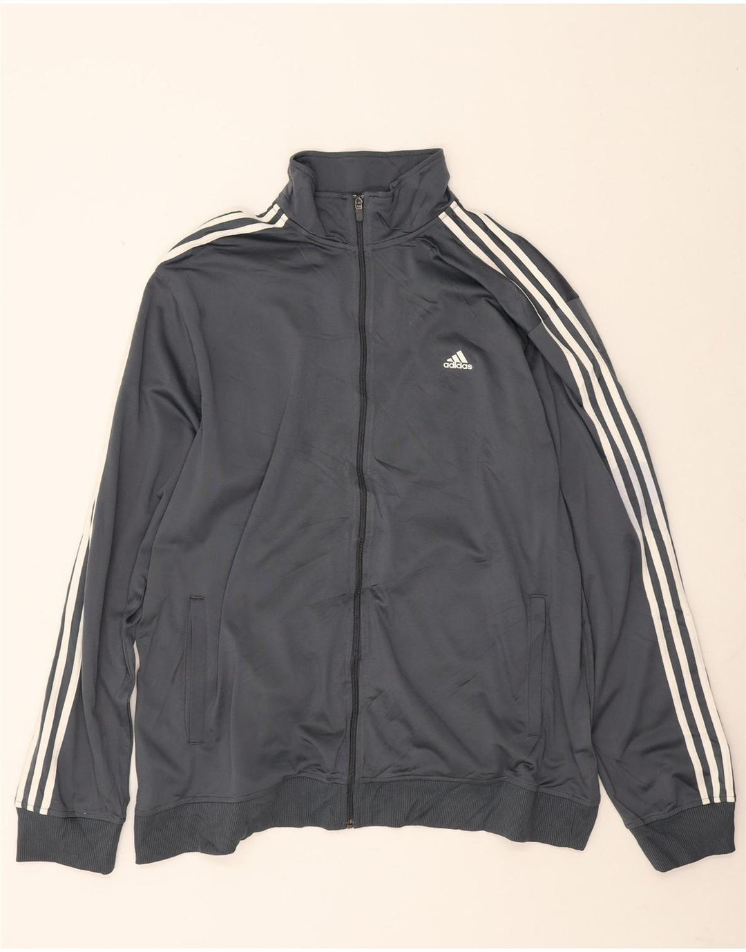 Adidas Herre Climalite træningsdragt Topjakke 2XL Grå Polyester