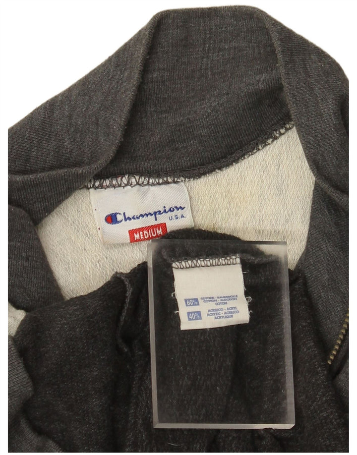 Champion Herre USA Træningsdragt Topjakke Medium Grå Colourblock Bomuld