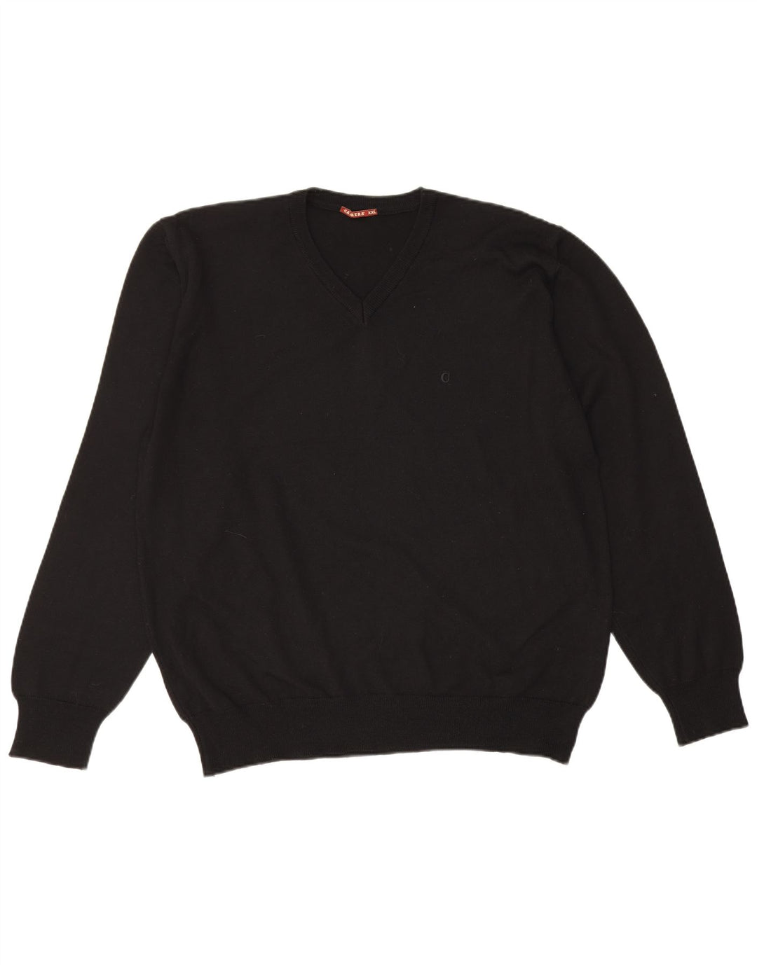 Carrera Herre V-hals sweater 2XL Sort Uld