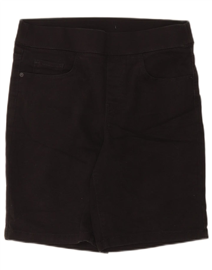 Dkny Womens Bermuda Shorts W30 Medium Sort Bomuld