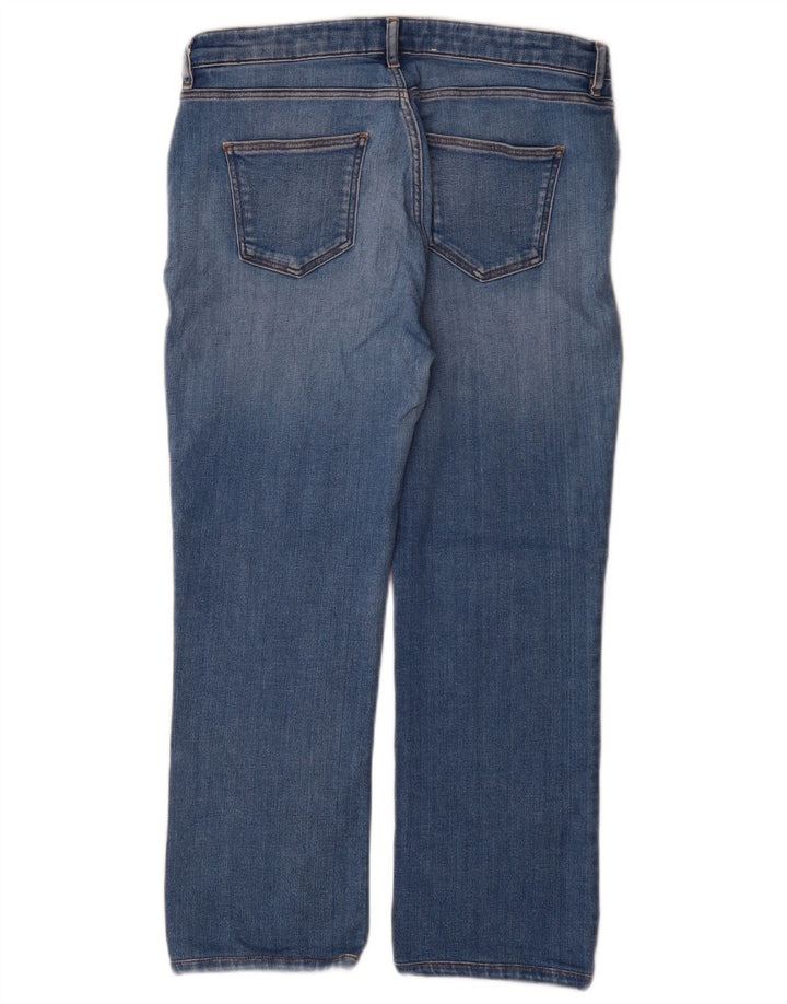 Trussardi Womens Cropped Jeans W28 L25 Blå Bomuld