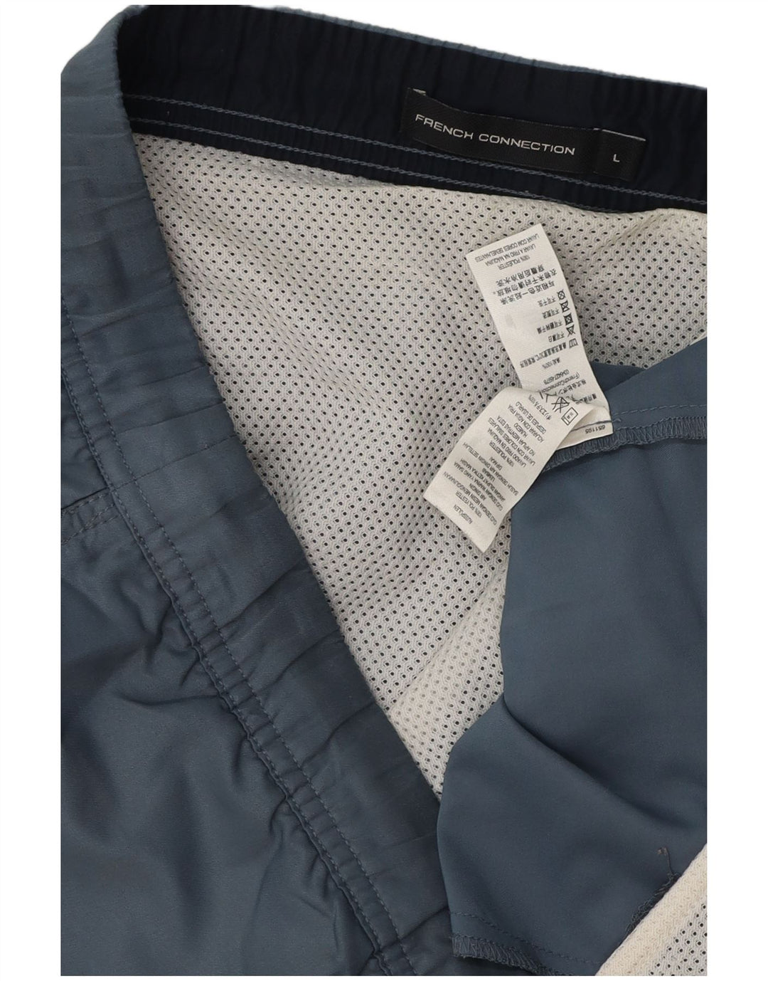 FRANSK FORBINDELSE Herre badeshorts Stor Grå Polyester