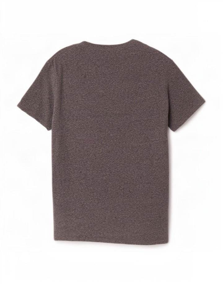 Tommy Hilfiger Herre Regular Fit T-Shirt Top XL Grå Flecked Polyester