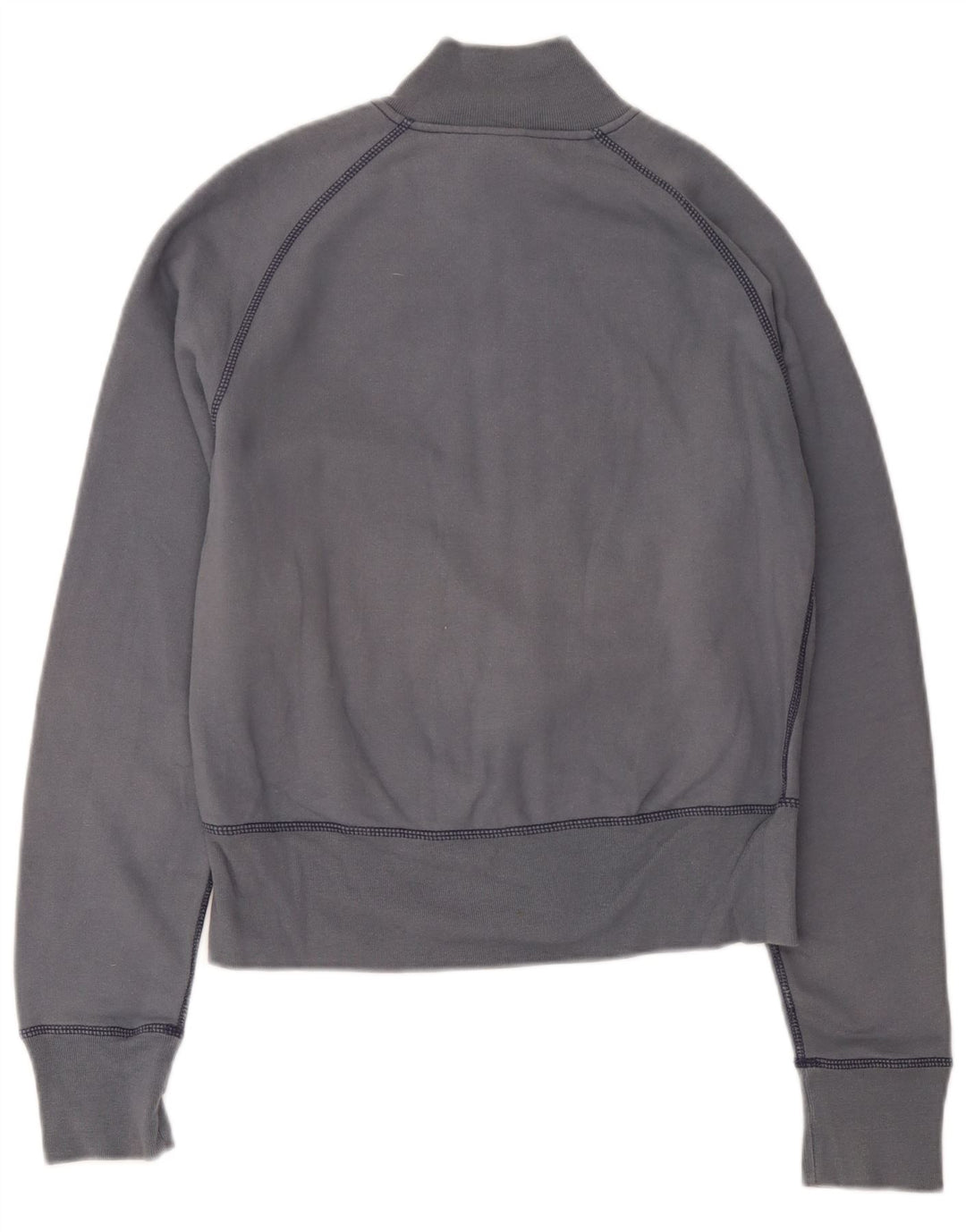 Diesel Womens Crop træningsdragt Topjakke UK 14 Stor Grå Bomuld