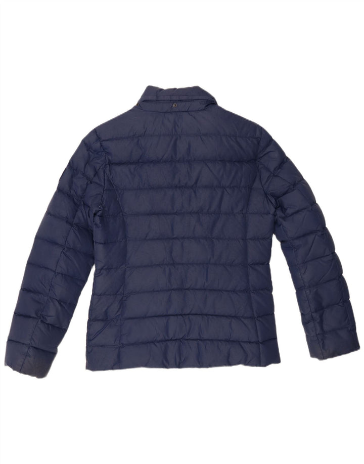 Tommy Hilfiger Dame Polstret Jakke UK 14 Medium Navy Blue Polyester