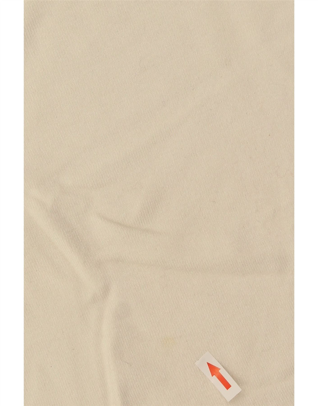 Zara Womens Crop Top Langærmet UK 14 Large Off White Rayon