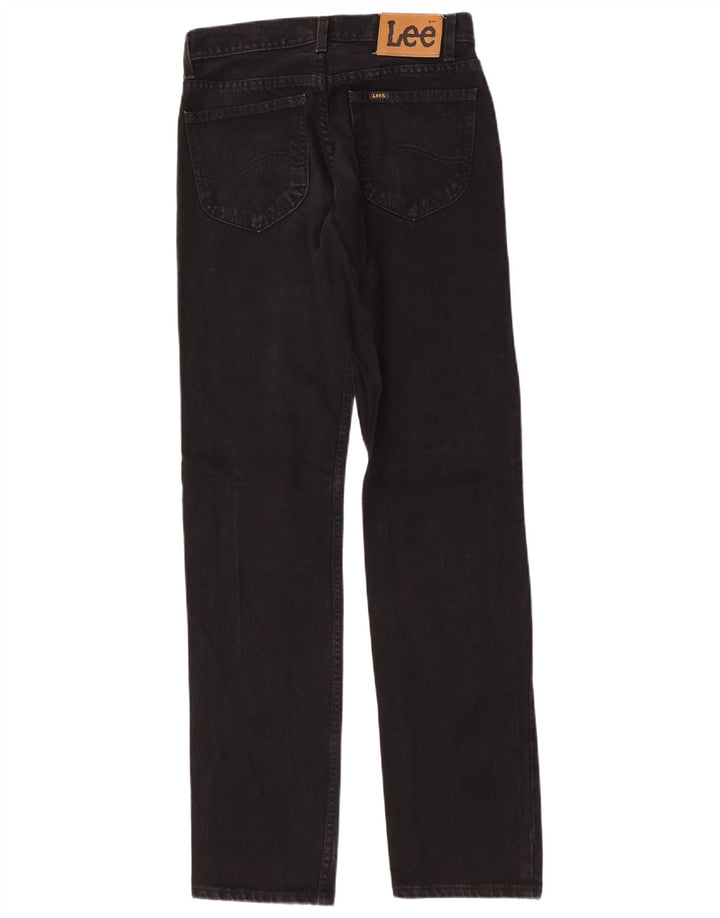 Lee Mens Seattle Straight Jeans W31 L34 Sort Bomuld