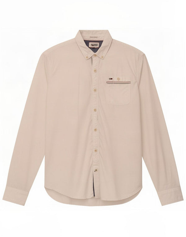 Tommy Hilfiger Herreskjorte Medium Hvid Bomuld