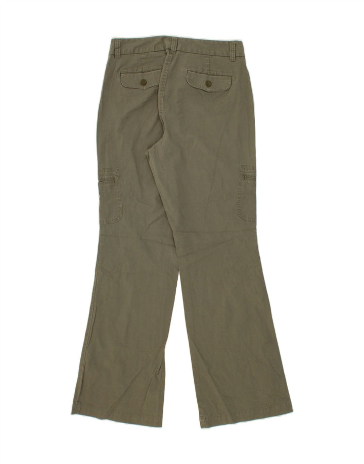 DOCKERS Womens Bootcut Cargo Trousers US 10 Large W30 L31 Green Cotton Vintage Dockers and Second-Hand Dockers from Messina Hembry 