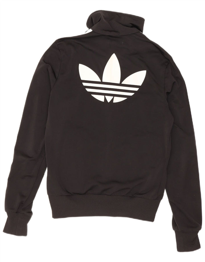 Adidas Grafisk træningsdragt topjakke til kvinder EU 36 Lille sort polyester