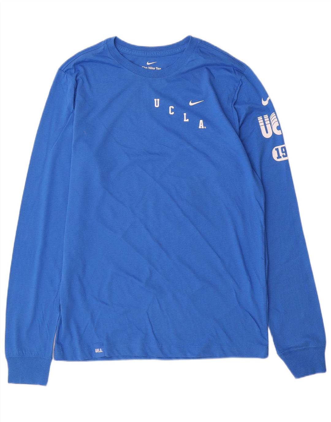 Nike Herre grafisk top Langærmet mellemblå bomuld